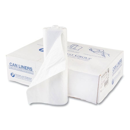 Integrated Bagging Systems 60 gal Trash Bags, 43 in x 48 in, Heavy-Duty, 17 microns, Clear, 200 PK S434817N